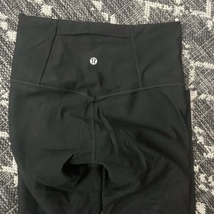 Black leggings full length